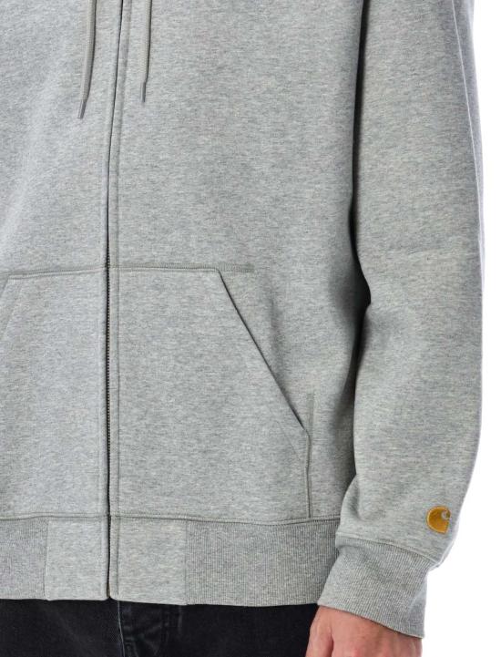  칼하트 자켓 카하트 후드 체이스 재킷 그레이 헤더 - CARHARTT