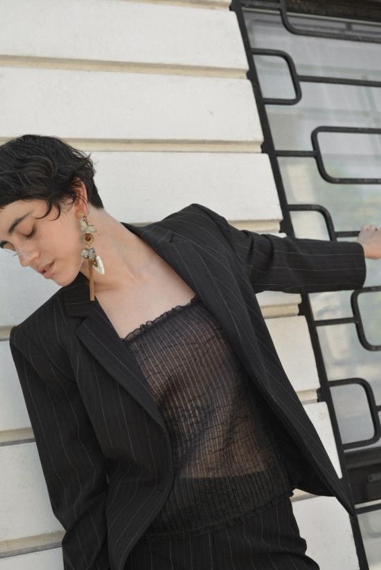  수브니어 이어링 Svnr 핸드메이드 뤄양 귀걸이