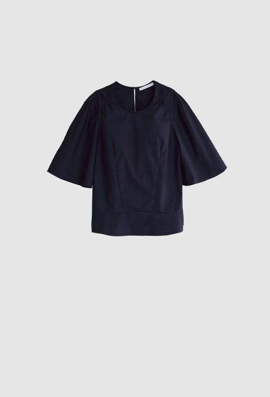  율리아 옌츠슈 블라우스 줄리아 젠츠쉬 베르디 코튼 볼륨 슬리브