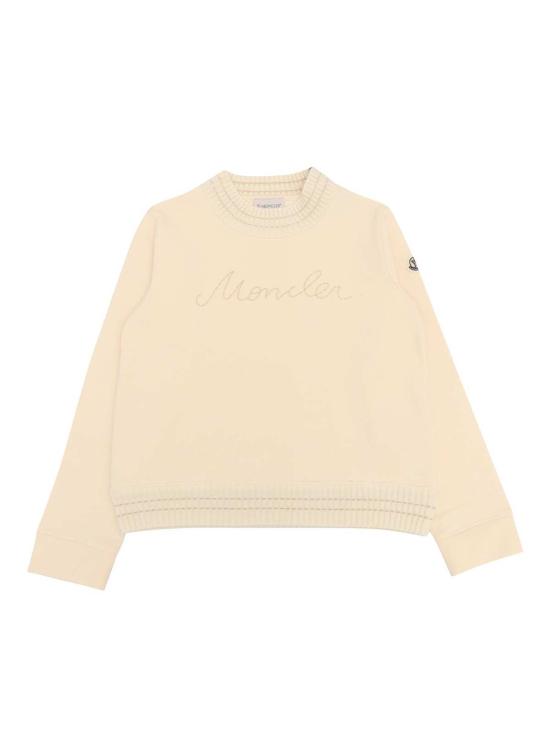  [키즈] 몽클레어 풀오버 아동용 스웨트셔츠 화이트