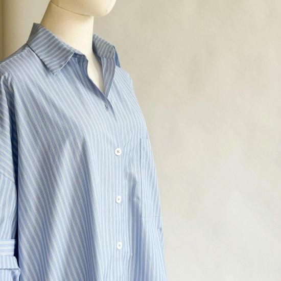  샤이나 모트 숏 원피스 드래프팅 튜닉 - SHAINA MOTE