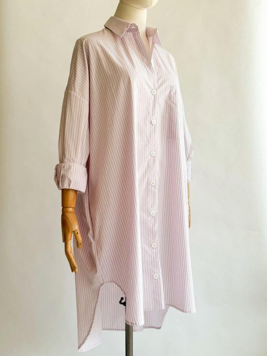  샤이나 모트 숏 원피스 드래프팅 튜닉 - SHAINA MOTE