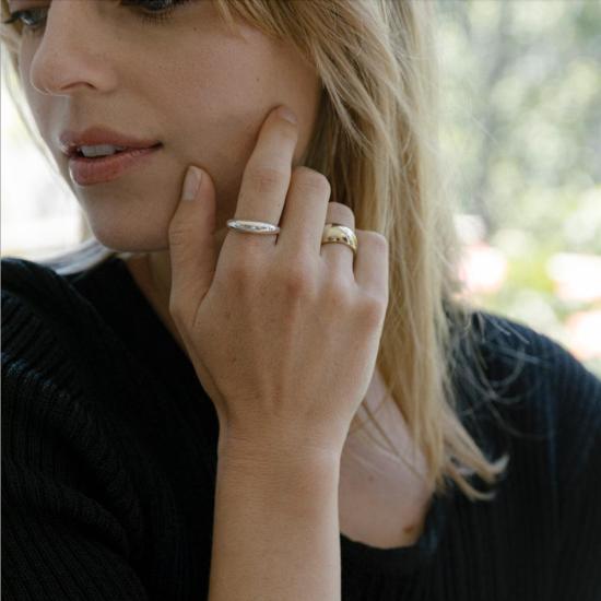  타린 토마스 반지 마야 미니 링