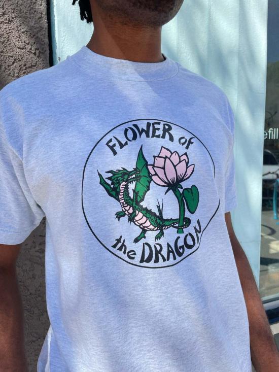  3 Women 반팔 티셔츠 Flower Of The Dragon Heather Tee Grey