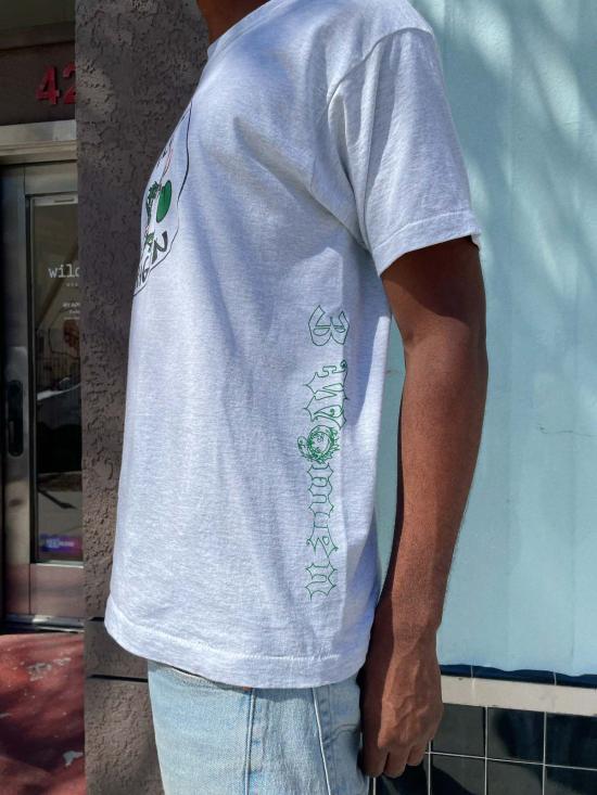  3 Women 반팔 티셔츠 Flower Of The Dragon Heather Tee Grey - OTHER BRANDS