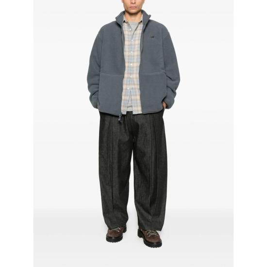  뉴발란스 자켓 아우터 재킷 블루 - NEW BALANCE