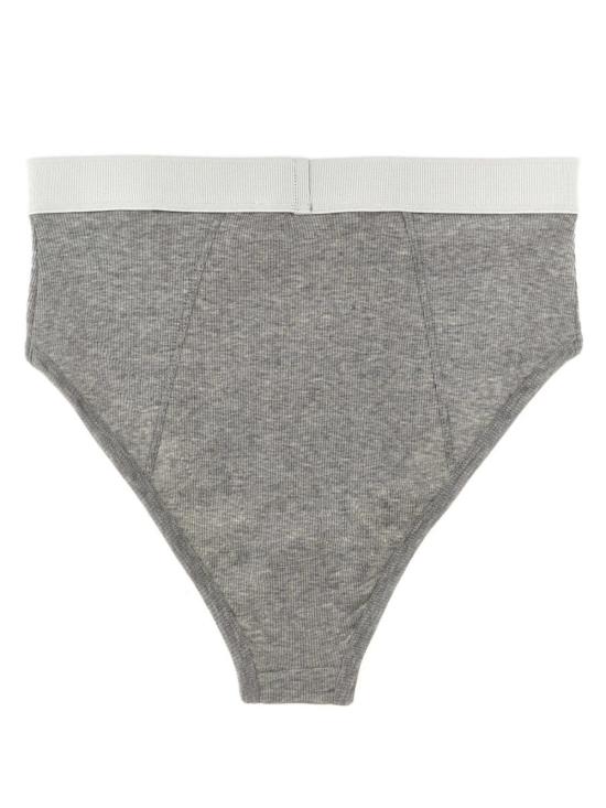  베르사체 라운지 웨어 코튼 슬립 그레이 멜란지 - VERSACE