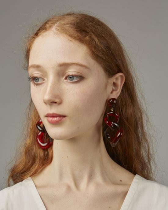  Valet Studio 이어링 발레 타마라 귀걸이 레드 - OTHER BRANDS