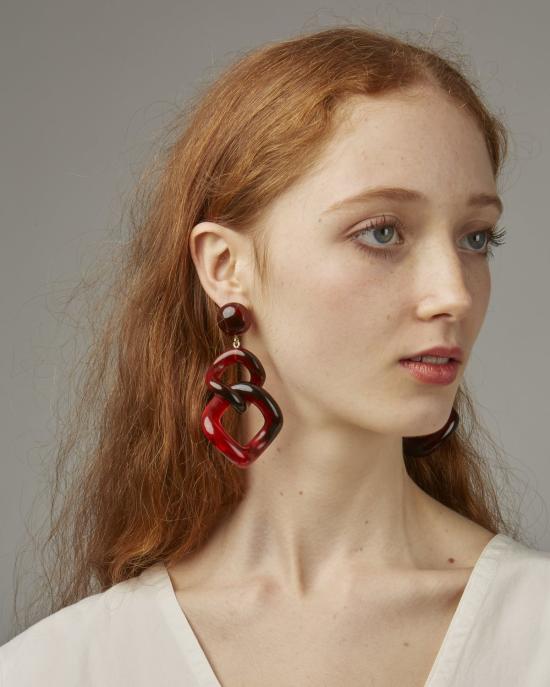  Valet Studio 이어링 발레 타마라 귀걸이 레드 - OTHER BRANDS