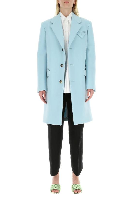  보테가베네타 스트레이트 팬츠 보테가 베네타 블랙 울 팬츠 - BOTTEGA VENETA