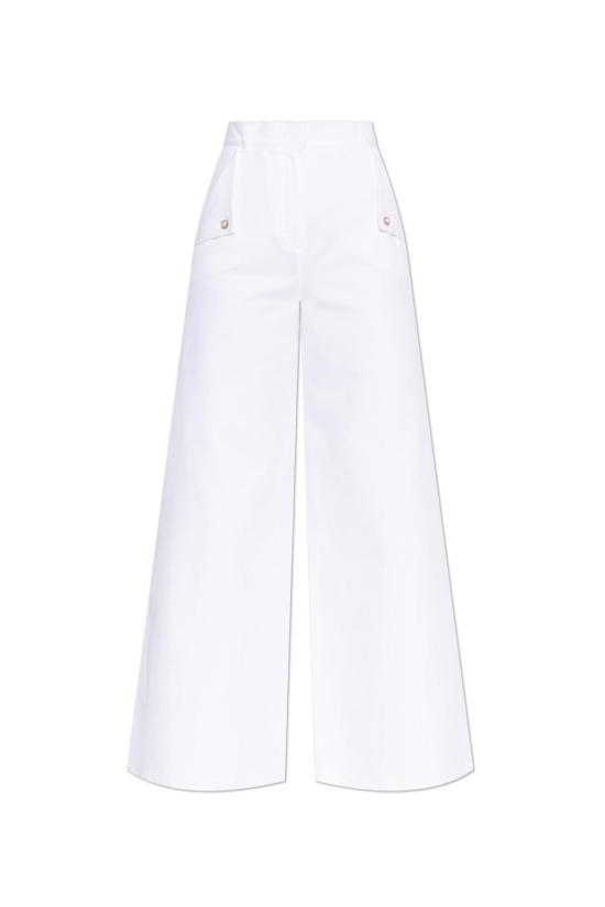  막스마라 스트레이트 팬츠 메모레  화이트