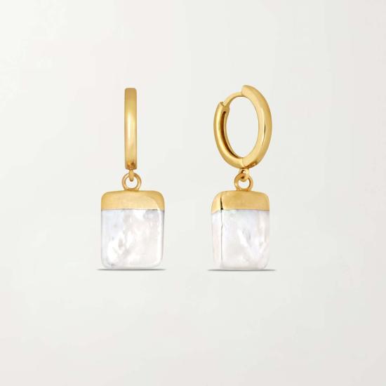  몬세라트 뉴욕 이어링 힐로 허기  14k 금도금 황동 - MONTSERRAT NEW YORK