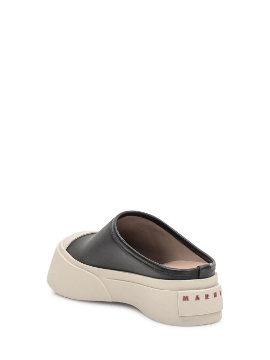  마르니 뮬/슬리퍼 마니 파블로 사보트 블랙 - MARNI