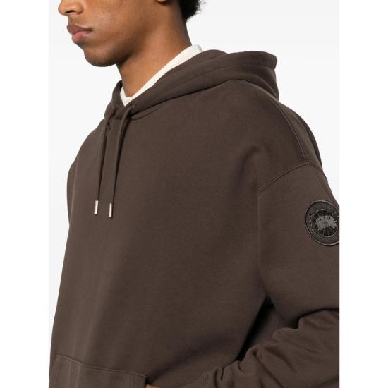 26SS 캐나다구스 후드 티셔츠 1549MT 9842 BROWN - CANADA GOOSE