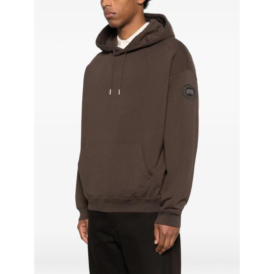 26SS 캐나다구스 후드 티셔츠 1549MT 9842 BROWN - CANADA GOOSE