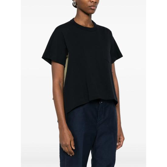 26SS 사카이 반팔 티셔츠 26 08404 212 BLUE GREEN - SACAI