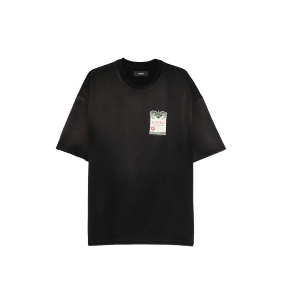 26SS 아미리 반팔 티셔츠 AMTOJR1105 BLACK