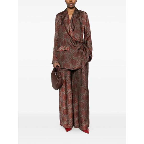 26SS 우마 왕 수트 자켓 UP6007 UW087 GREY RED - UMA WANG