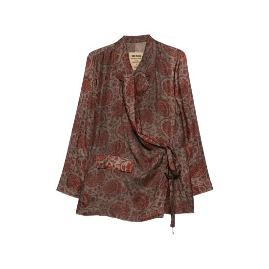 26SS 우마 왕 수트 자켓 UP6007 UW087 GREY RED