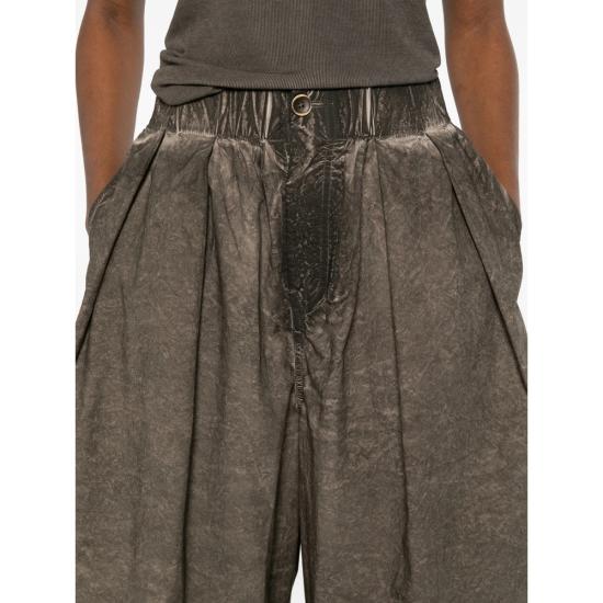 26SS 우마 왕 크롭 팬츠 UP3021 UW860 GREY BROWN - UMA WANG