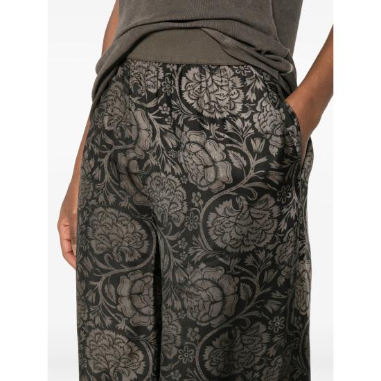 26SS 우마 왕 팔라초 팬츠 UP3012 UW092 BLACK NEUTRALS - UMA WANG