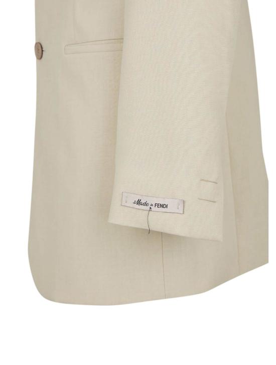  펜디 수트 자켓 블레이저 베이지 - FENDI