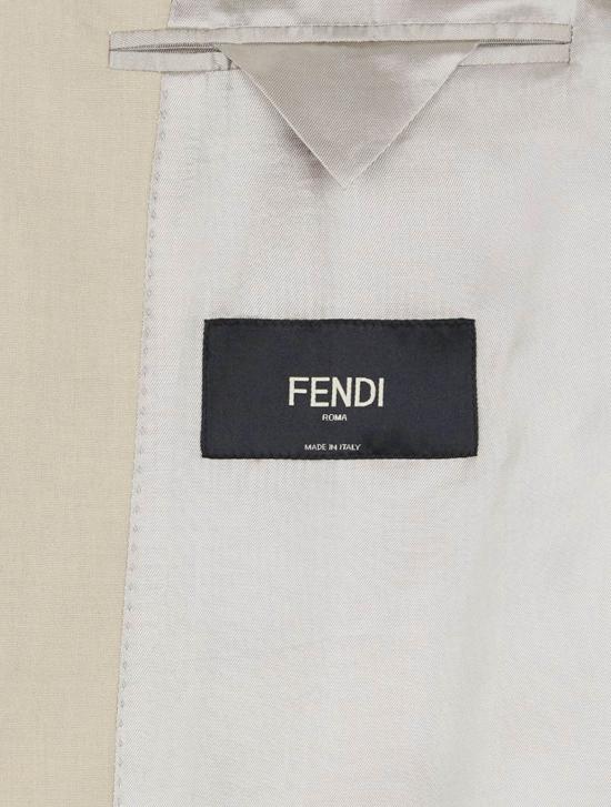  펜디 수트 자켓 블레이저 베이지 - FENDI