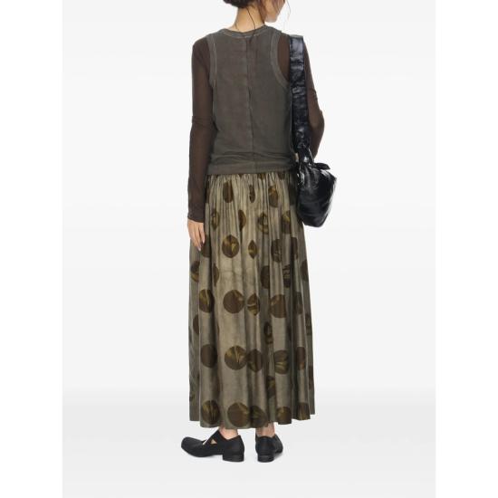 26SS 우마 왕 민소매 티셔츠 UP1030 UW860 BROWN - UMA WANG