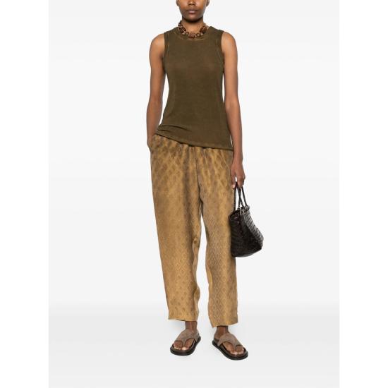 26SS 우마 왕 민소매 티셔츠 UP1030 UW240 BROWN - UMA WANG