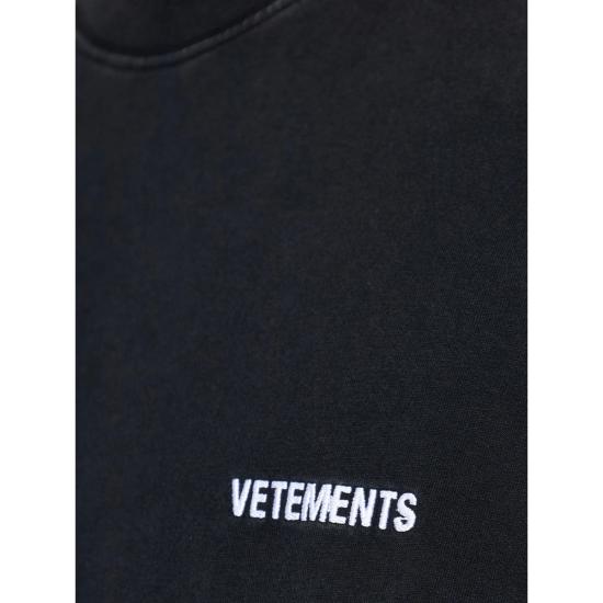 26SS 베트멍 반팔 티셔츠 ME76TR138BW BLACK - VETEMENTS