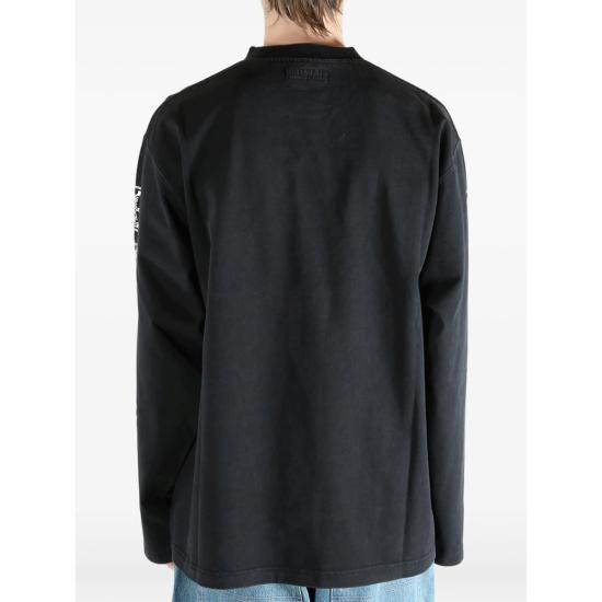 26SS 베트멍 긴팔 티셔츠 ME76LS172B BLACK - VETEMENTS