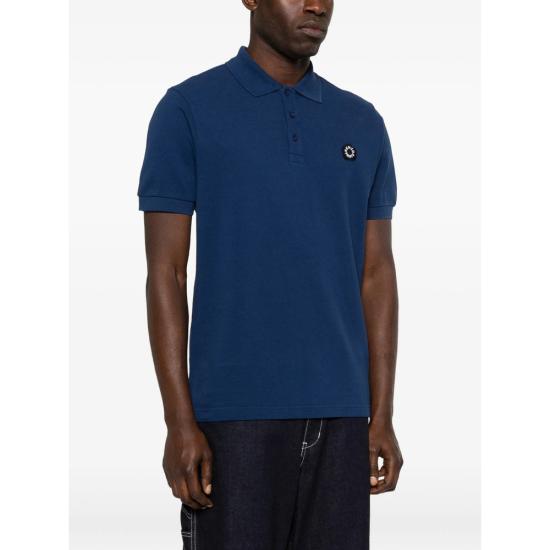 26SS 겐조 폴로 티셔츠 FG55PO1024PU 75 BLUE - KENZO
