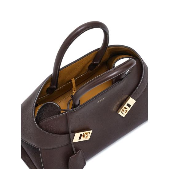 26SS 살바토레 페라가모 토트백 215608 0777524 TMORO BROWN - SALVATORE FERRAGAMO