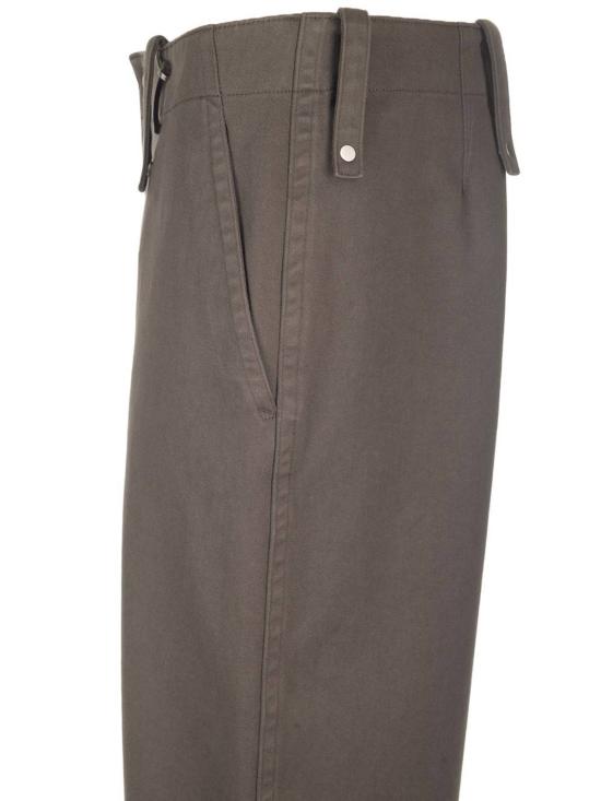  버버리 스트레이트 팬츠 스트레이트 레그 팬츠 브라운 - BURBERRY