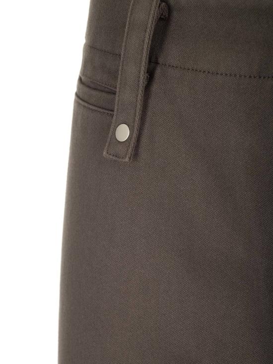  버버리 스트레이트 팬츠 스트레이트 레그 팬츠 브라운 - BURBERRY