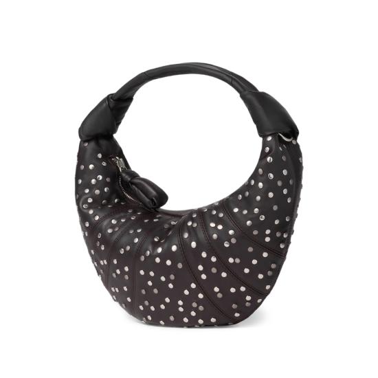 26SS 르메르 스터드 도트 미니 포춘 크루아상 백 BG0225 LL095 BR490 BROWN - LEMAIRE