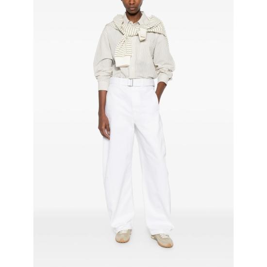 26SS 르메르 트위스트 벨티드 팬츠 PA326 LD1070 WH086 GREY - LEMAIRE