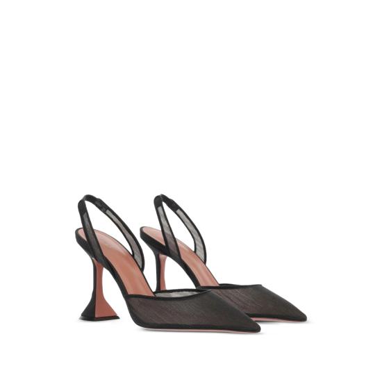 26SS 아미나 무아디 힐/펌프스 HOLLI MESH SLI 95 BLACK - AMINA MUADDI