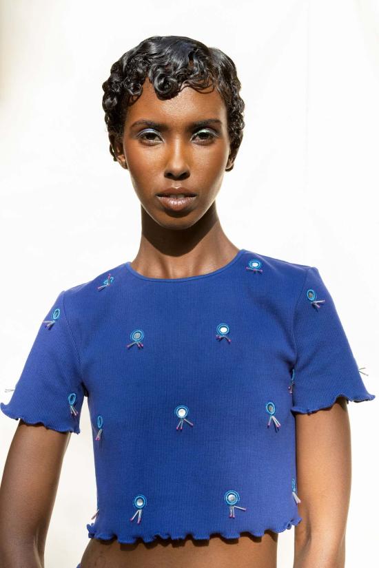  Abacaxi 반팔 티셔츠 아바카시 시샤 베이비 티