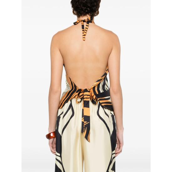 26SS 라쿠엘 디니즈 민소매 티셔츠 6003041 NSS0020 72300 BLACK NEUTRALS - RAQUEL DINIZ