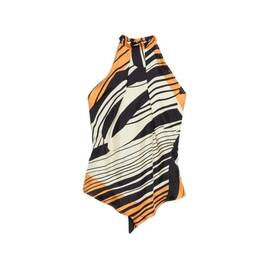 26SS 라쿠엘 디니즈 민소매 티셔츠 6003041 NSS0020 72300 BLACK NEUTRALS