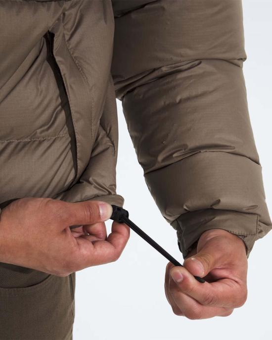  노스페이스 패딩 1996 레트로 눕세 재킷 모카 브라운 - NORTH FACE