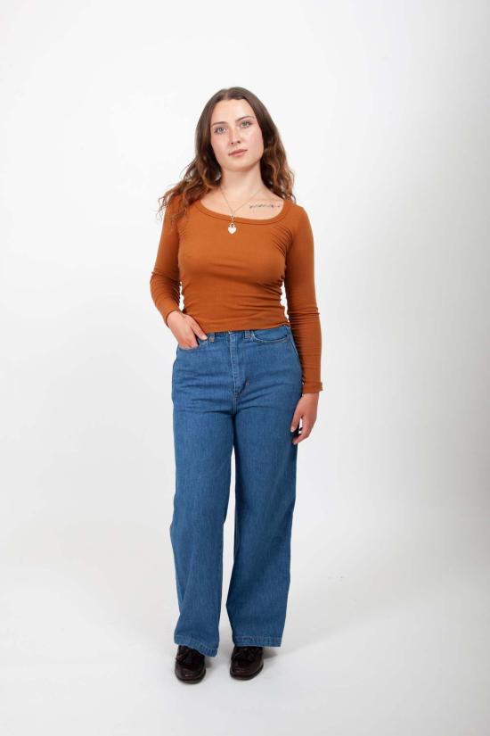  그래블 앤 골드 데님 팬츠 자갈 및 금 채취 바지 6월