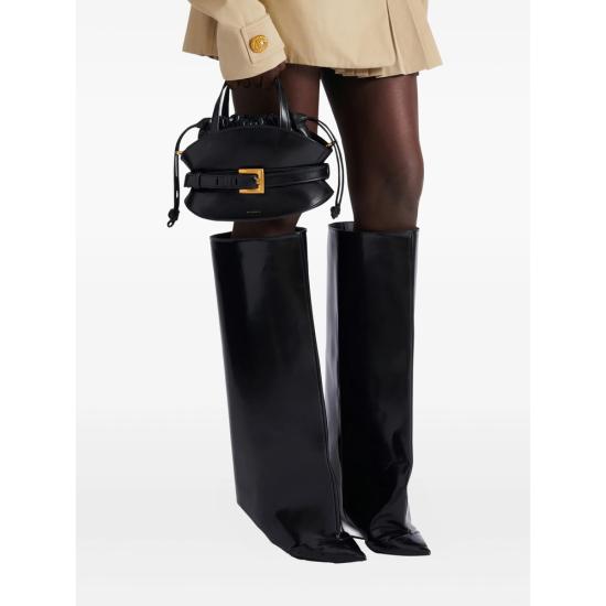 26SS 발망 토트백 FN0DP017 LMTE 0PA BLACK - BALMAIN