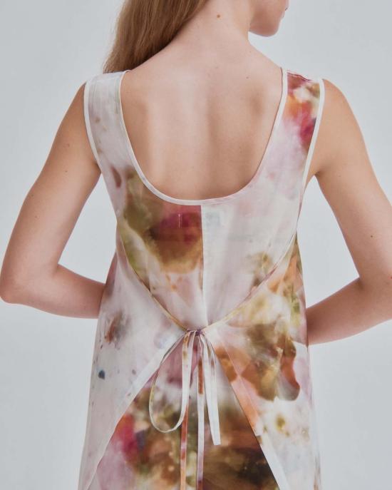  사야카 다비스 뉴욕 롱 원피스 사야카 데이비스 뉴욕 랩 드레스 프린트 - SAYAKA DAVIS NEW YORK