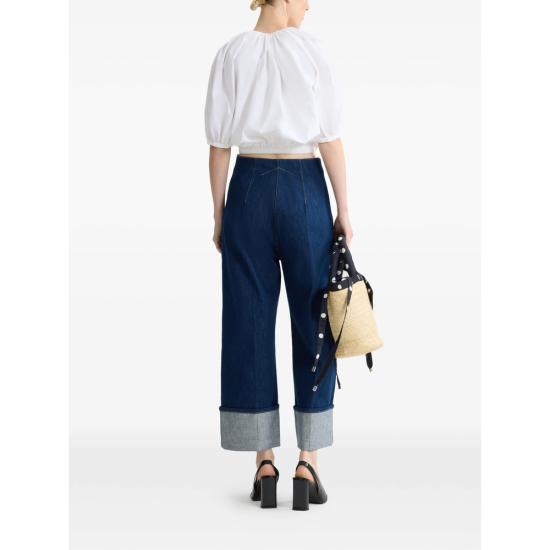 26SS 파투 블라우스 TO1770017 001W WHITE - PATOU