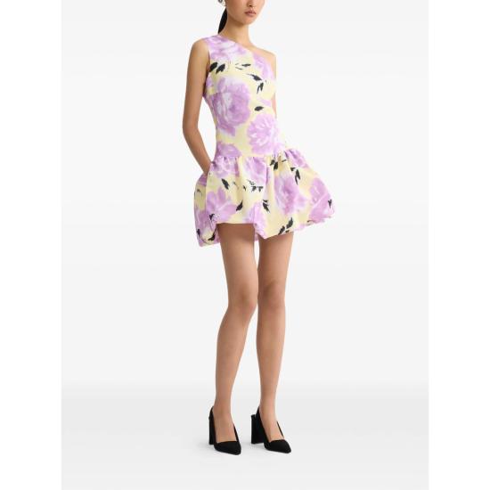 26SS 파투 숏 원피스 DR1710246 5965 YELLOW PURPLE - PATOU