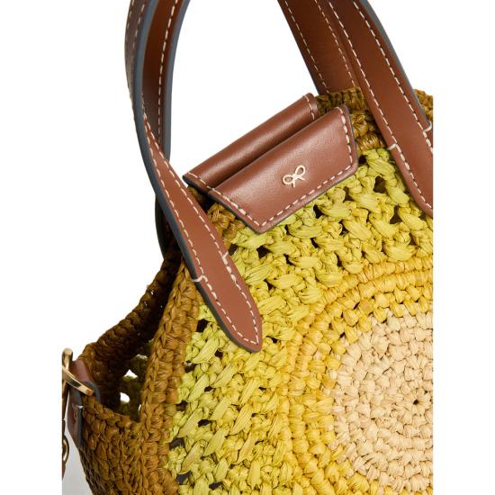 26SS 안야힌드마치 토트백 205535 SS260186 GORDA YELLOW BROWN - ANYA HINDMARCH