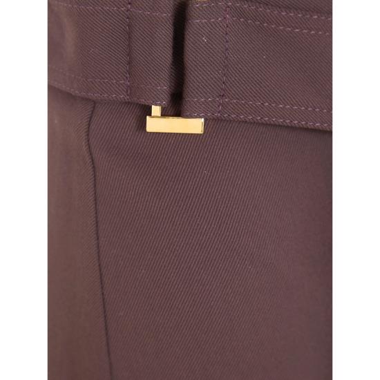 26SS 엘리자베타프랜치 미디 스커트 GO17361E2 644 PURPLE - ELISABETTA FRANCHI