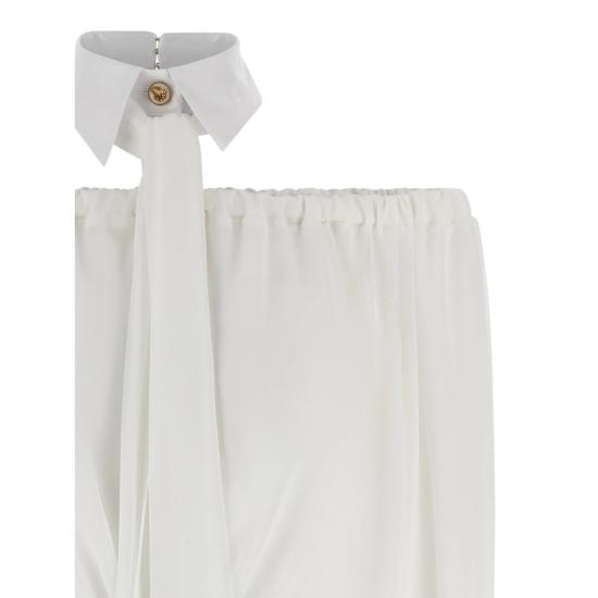 26SS 엘리자베타프랜치 블라우스 CA13561E2 X88 WHITE - ELISABETTA FRANCHI